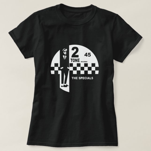 Camiseta Tone Records - The Specials Ska Label (Diseño del anverso)