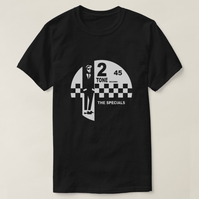 Camiseta Tone Records - The Specials Ska Label (Diseño del anverso)
