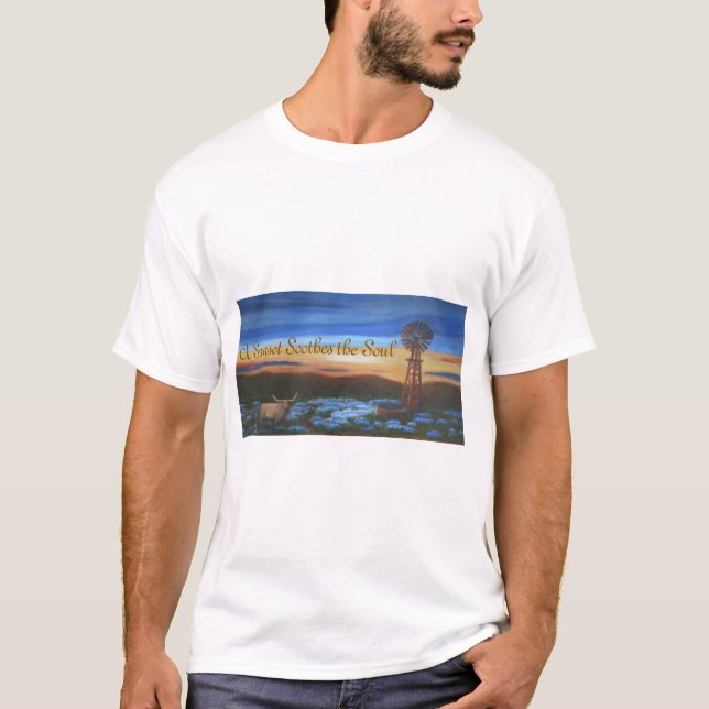 Camiseta Toneladas azules, molinos de viento y palangreros (Anverso)