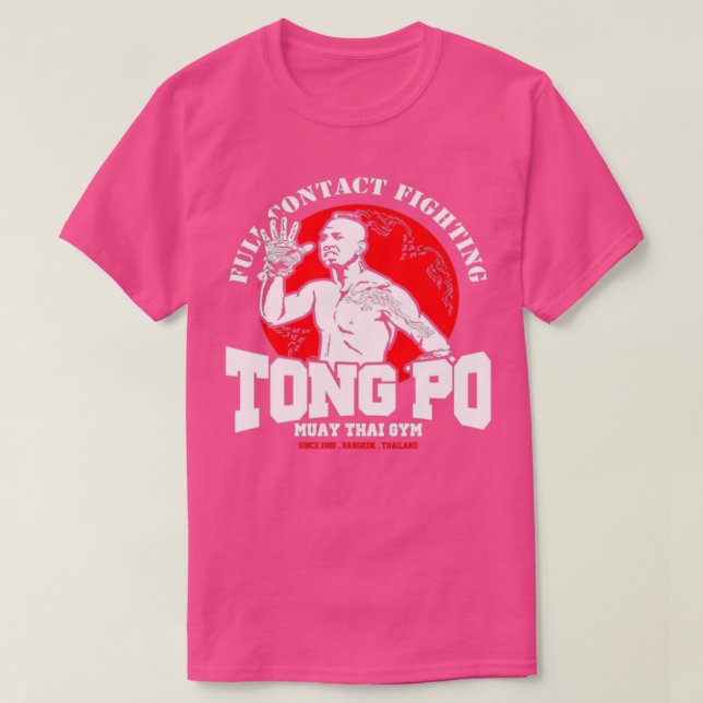 CAMISETA TONG PO MUAY THAI ACADEMY (Diseño del anverso)