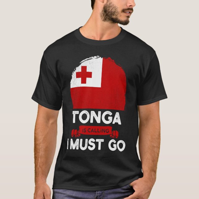 Camiseta Tonga dice que debo irme de las raíces del patrimo (Anverso)