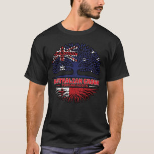 Camiseta Tonga Tonga Bandera de Australia Árbol australiano