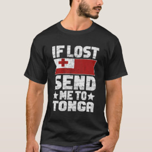 Camiseta Tongan Si Me Perdieron Envíame A Tonga
