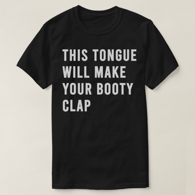 Camiseta Tongue Workout Butt Worship Funny Flavored autism  (Diseño del anverso)