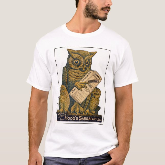 Camiseta Tonic restauradora de la manía de Sarsaparilla. (Anverso)