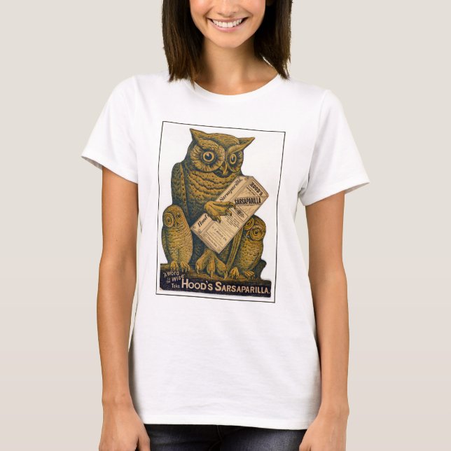 Camiseta Tonic restauradora de la manía de Sarsaparilla. (Anverso)