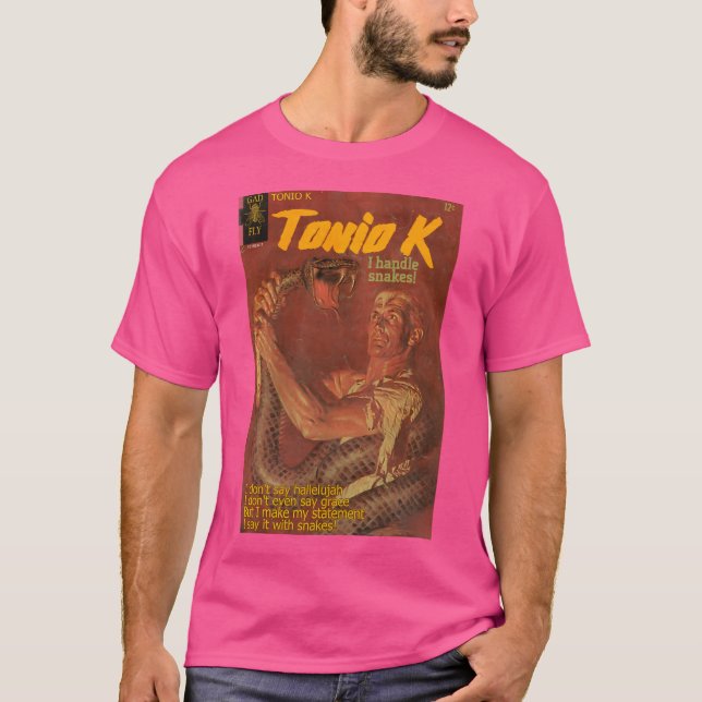 Camiseta Tonio K I Handle Snakes (Anverso)