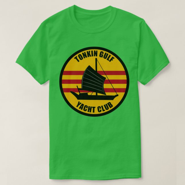 Camiseta Tonkin Gulf Yacht Club  (Diseño del anverso)