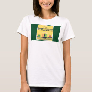 Camiseta Tono cálido y celebratorio de Kwanzaa de SlipperyJ