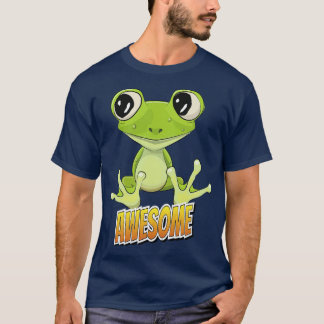 Camiseta Tono de Frog Awesome Cute Kawaii