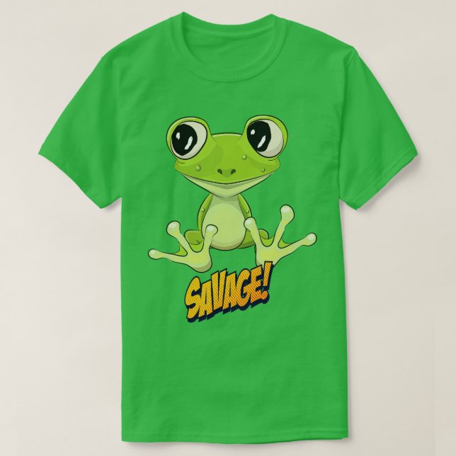 Camiseta Tono de Frog Cute Kawaii (Diseño del anverso)