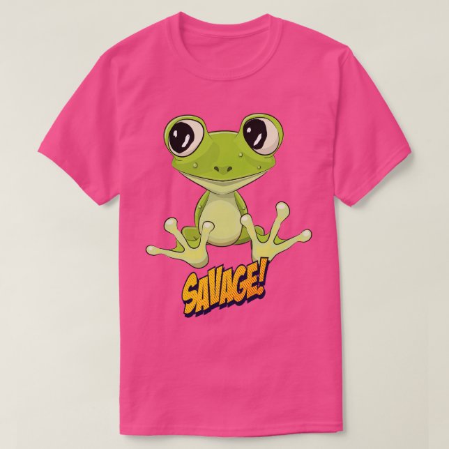 Camiseta Tono de Frog Cute Kawaii (Diseño del anverso)