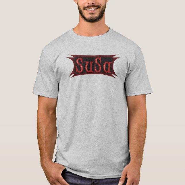 Camiseta tono para hombre dos del susa (Anverso)