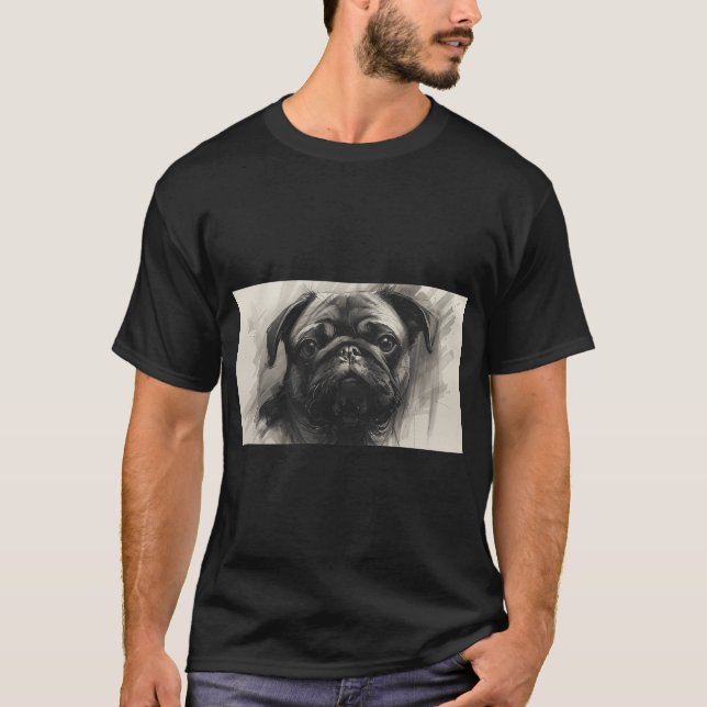Camiseta Tono pug (Anverso)