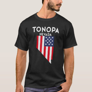 Camiseta Tonopah Nevada USA State America Travel Nevadan