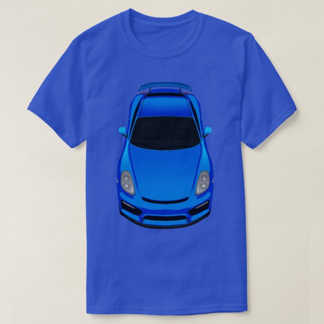 Camiseta Tonos azules (Diseño del anverso)