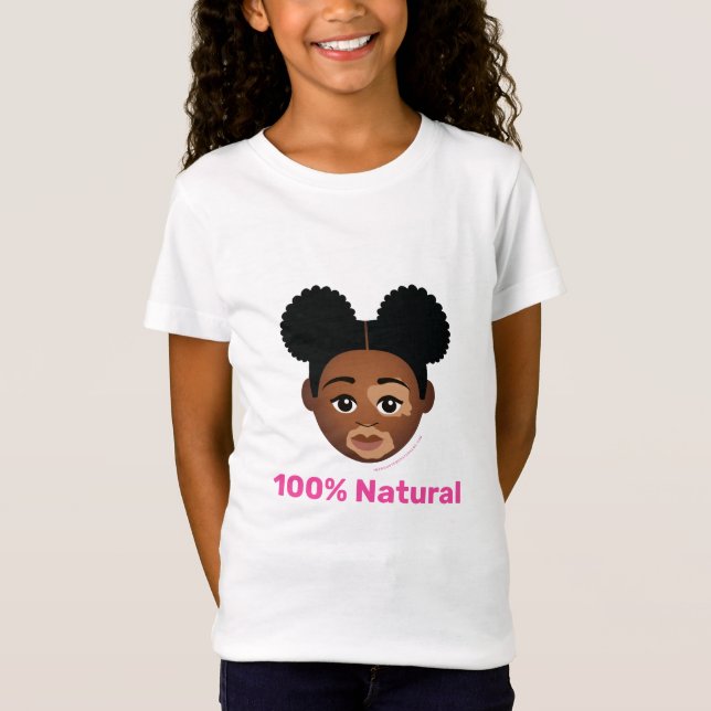 Camiseta Tonos de Melanin 100% naturales (Anverso)