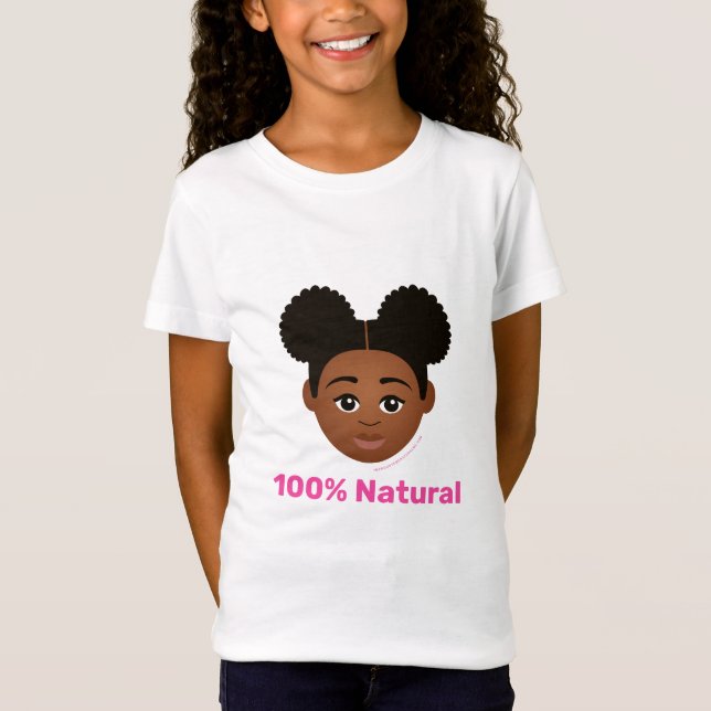 Camiseta Tonos de Melanin 100% naturales (Anverso)