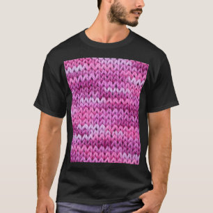 Camiseta Tonos púrpuros Textura de tela de punto