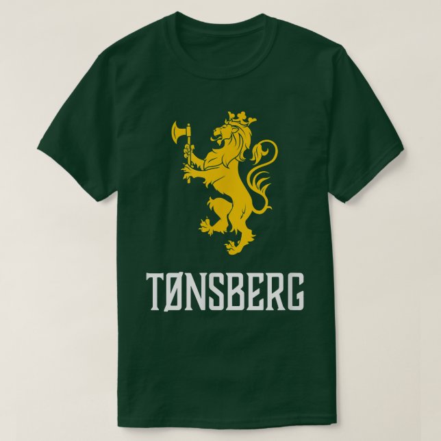 Camiseta Tonsberg, Norway - Norge, Norwegian  (Diseño del anverso)