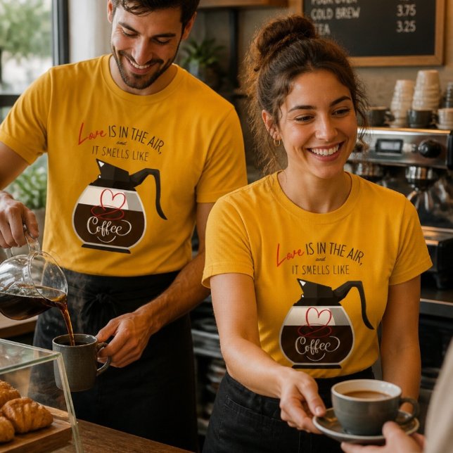 Camiseta tonta de amor y café (Subido por el creador)