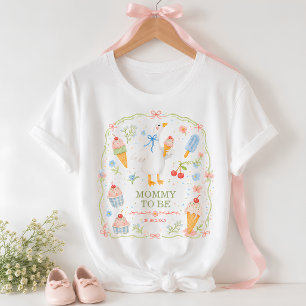 Camiseta Tonta de Ganso para Mamá en Camino para S
