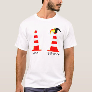 Camiseta tonta de los conos