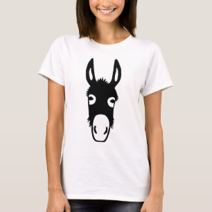 Camiseta tonto animal del burro del jackass del burro del