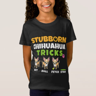 Camiseta Tonto Chihuahua Tricks I Perder I Funny Chih