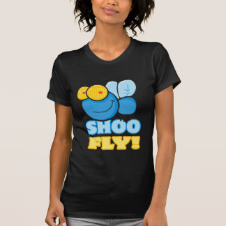 Camiseta tonto personaje lindo de dibujos animados SHOO FLY