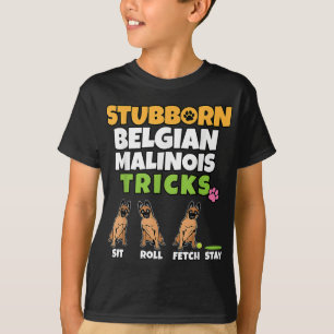 Camiseta Tonto trucos belgas de Malinois en Perro Lover Fun