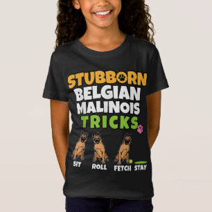 Camiseta Tonto trucos belgas de Malinois en Perro Lover Fun