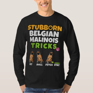 Camiseta Tonto trucos belgas de Malinois en Perro Lover Fun