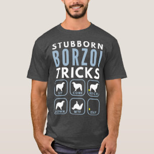Camiseta Tonto trucos de caza de perros rusos - Perro