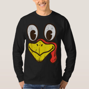 Camiseta Tonto Turkey enfrenta a los graciosos hombres de l
