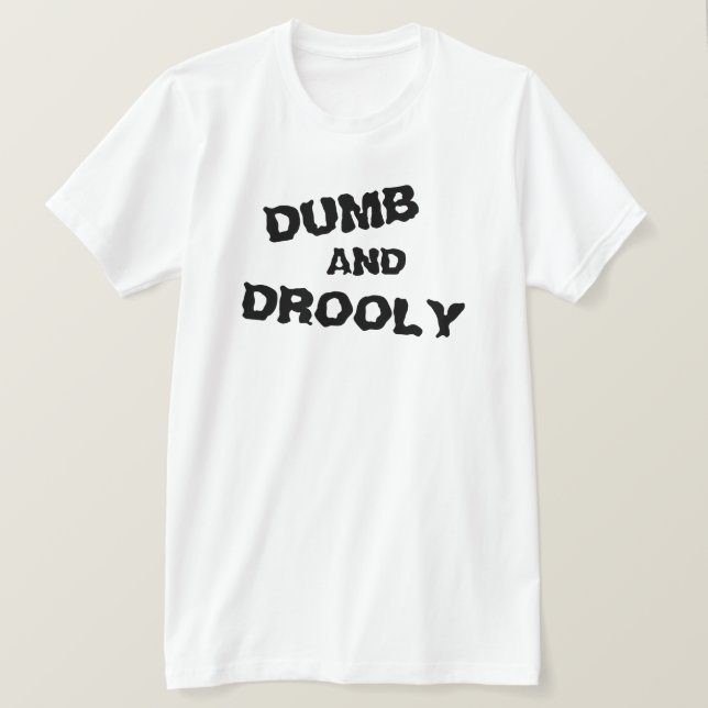 Camiseta Tonto y Dooly (Anverso del diseño)