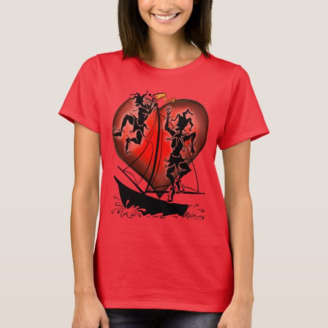Camiseta Tontos de amor (Anverso)