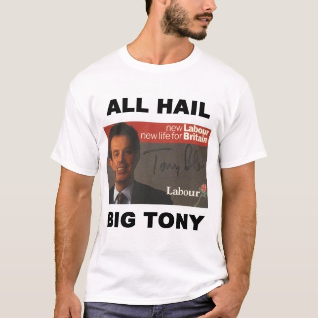 Camiseta Tony Blair (Anverso)