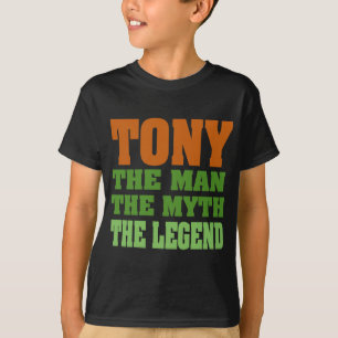 Camiseta TONY - el hombre, el mito, la leyenda