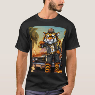Camiseta Tony el tigre: La postura de Gangsta