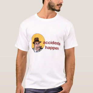 Camiseta tony gambino dice: los accidentes ocurren...