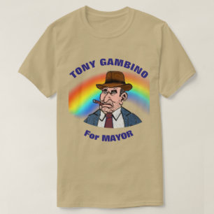 Camiseta Tony Gambino para alcalde