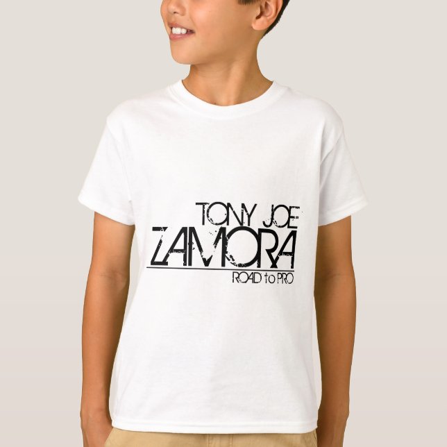 Camiseta TONY JOE ZAMORA - ROAD to PRO (Anverso)