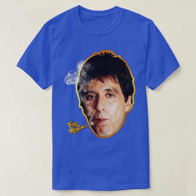 CAMISETA TONY MONTANA GOLD (Diseño del anverso)