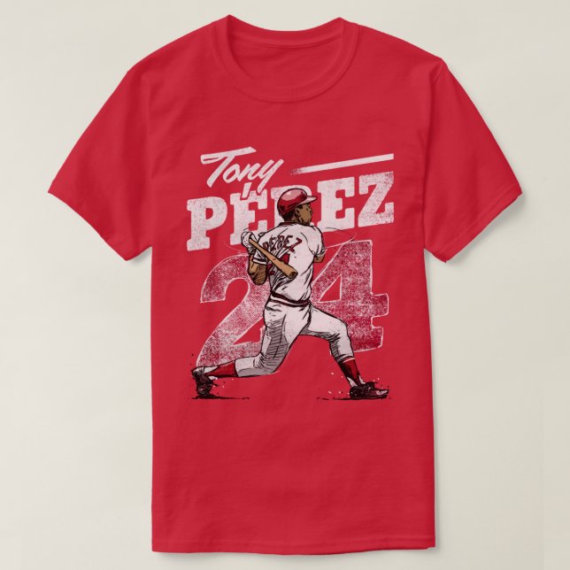 Camiseta Tony Perez Retro (Diseño del anverso)