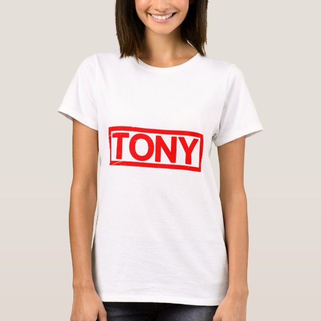 Camiseta Tony Stamp (Anverso)