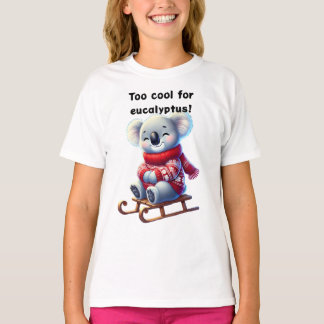 Camiseta Too Cool for Eucalyptus | Funny Koala Kids T-Shirt