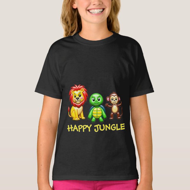 Camiseta “Too Cute to Handle! Funny Animal Friends T-Shirt  (Anverso)
