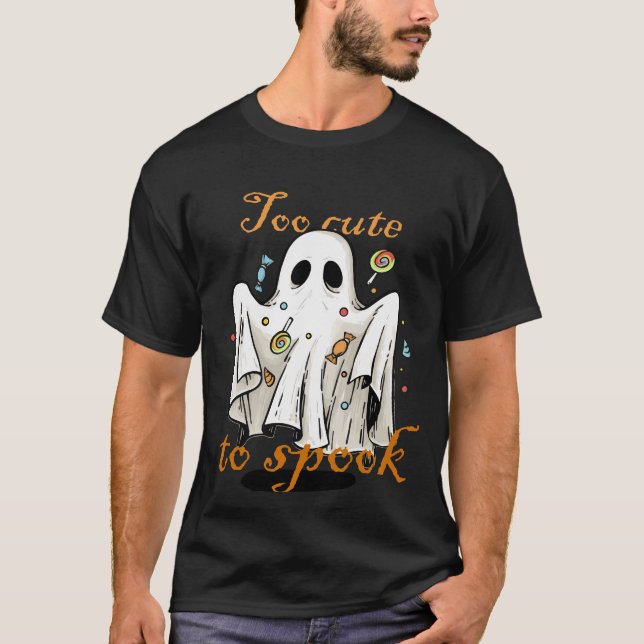 Camiseta Too Cute, To Spook (Anverso)