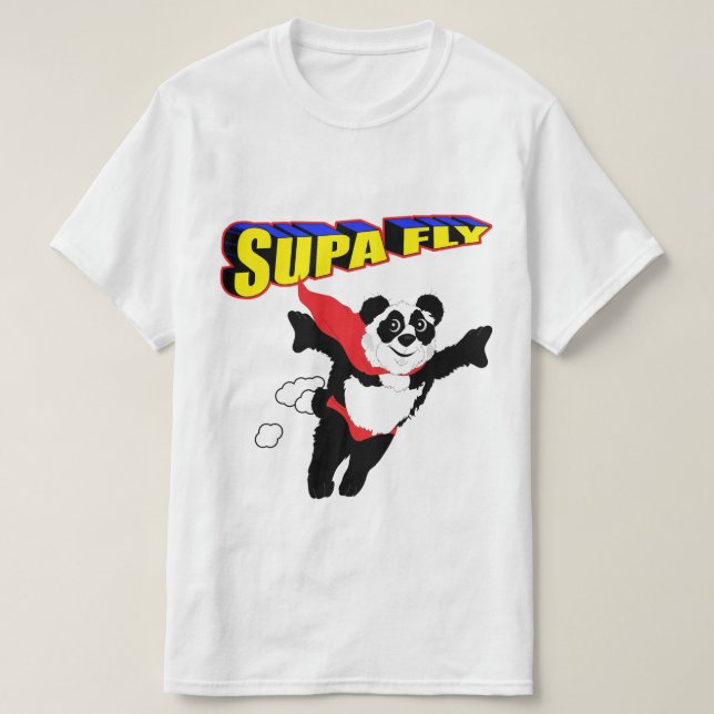 Camiseta Too Supa Fly Homie (Diseño del anverso)